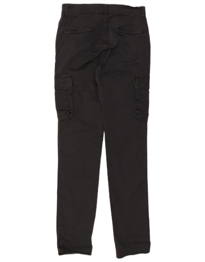 Rifle Slim Cargo-Hose für Herren, W32, L33, graue Baumwolle