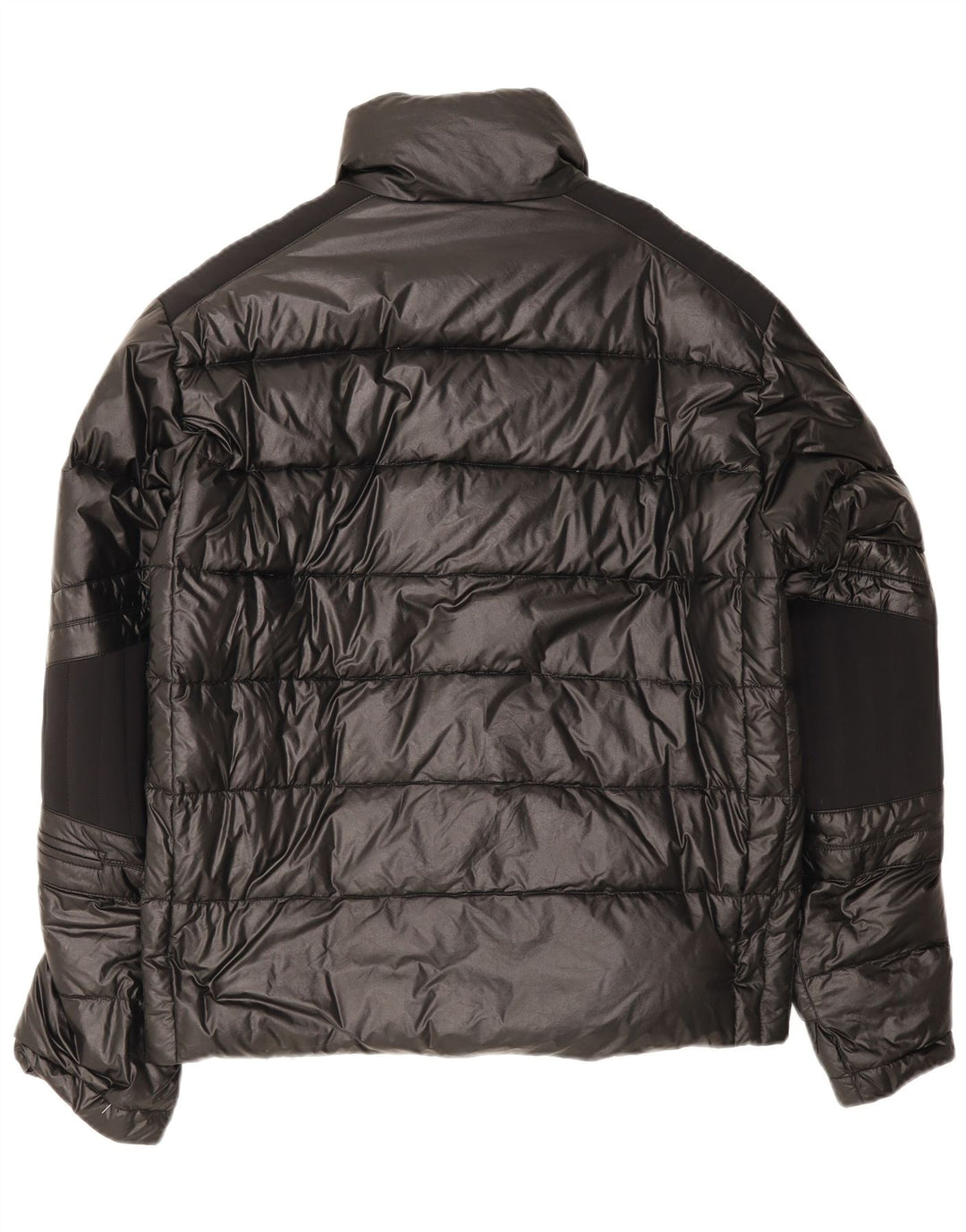 Belfe & Herren Wattierte Jacke UK 44 2XL Schwarzes Nylon