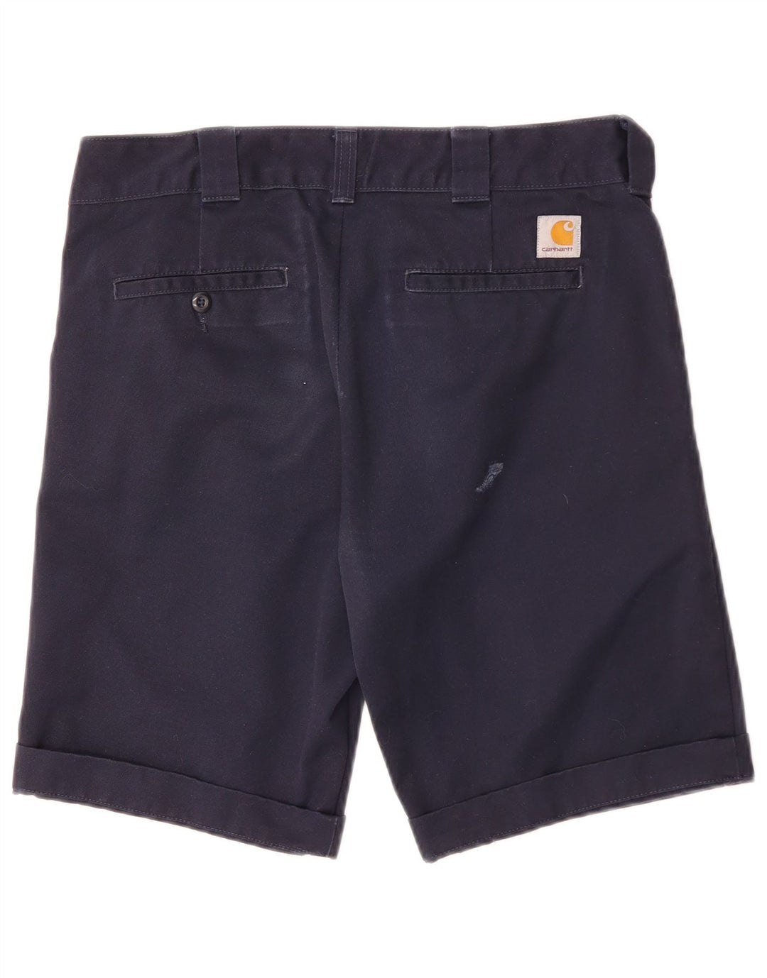 Carhartt Herren Wip Chino Shorts W30 Mittelmarineblaues Polyester