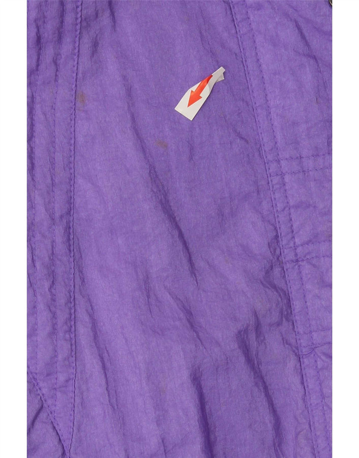 Rodeo Damen Übergroße Regenjacke EU 42 Large Lila Nylon