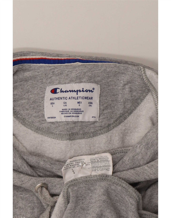 Champion Damen Kapuzenpullover UK 16 Large Grau Polyester