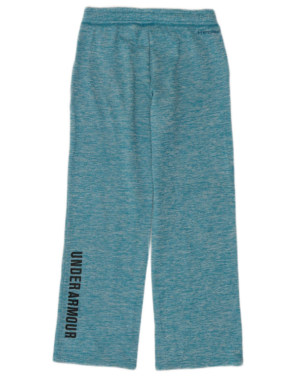 Under Armour Mädchen-Trainingshose, 9–10 Jahre, blau meliert