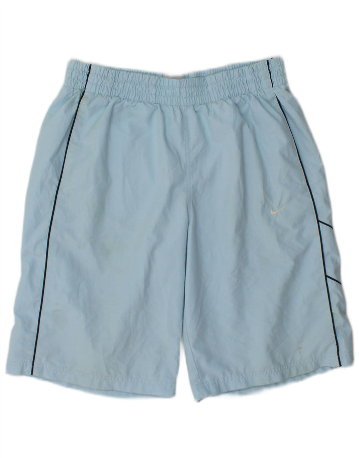 Nike Herren-Sportshorts aus mittelblauem Polyester