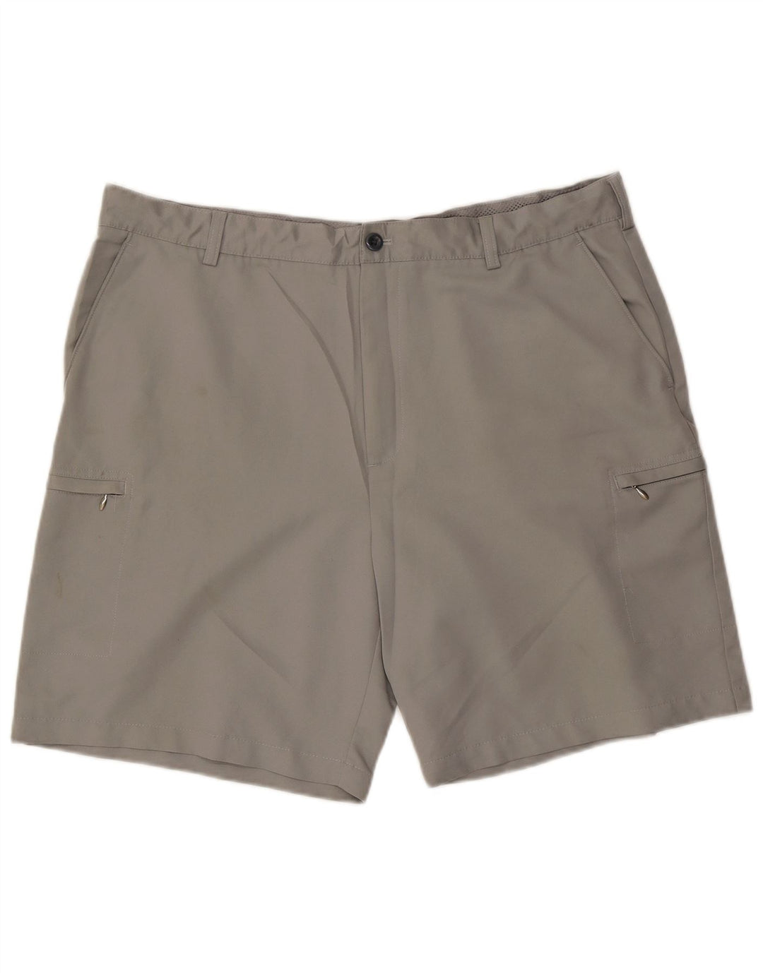 Izod Herren Cargoshorts W40 XL Grau Polyester