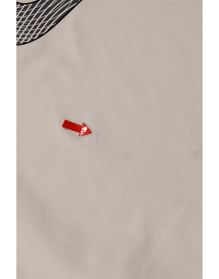 Nike Jungen Dri Fit Graphic T-Shirt Top 13–14 Jahre Weiß