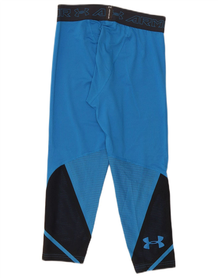 Under Armour Herren Capri-Leggings mit Grafik, XS, Blau, Farbblock
