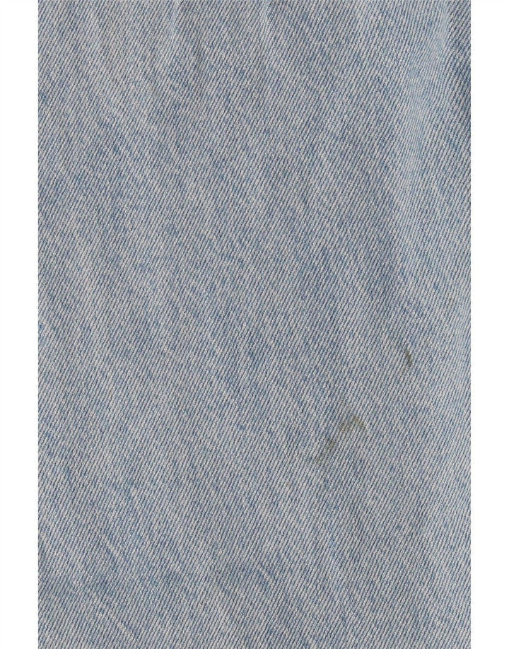 LEVI'S Damen Ribcage Straight Jeans W31 L29 Blaue Baumwolle