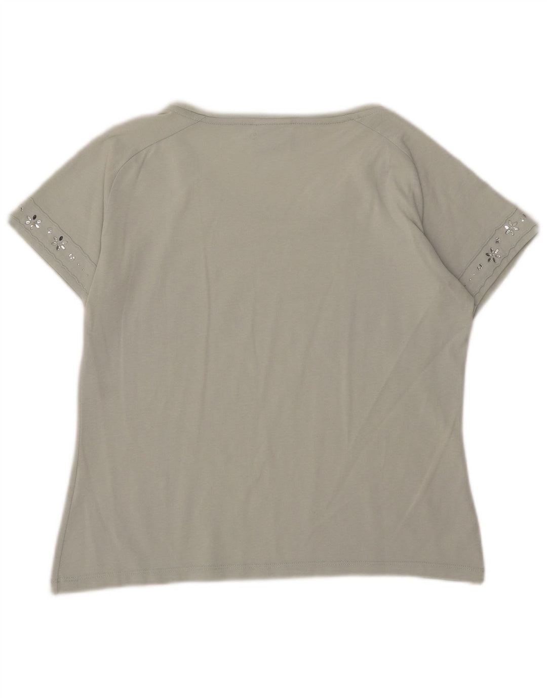 Champion Damen Easy Fit T-Shirt Top UK 14 Mittelgrün