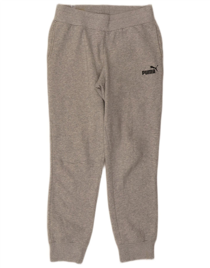 PUMA Womens Tracksuit Trousers Joggers UK 10 Small  Grey