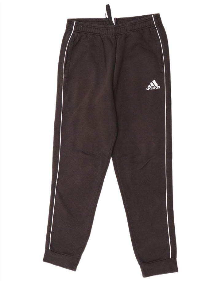 Adidas Herren-Trainingshose, Jogginghose, mittelschwarz, Baumwolle