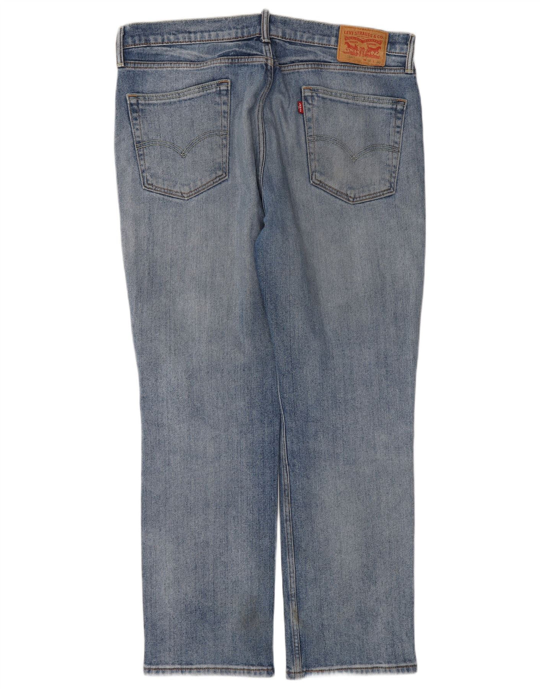 Levi's Herren 514 Straight Jeans W36 L30 Blaue Baumwolle