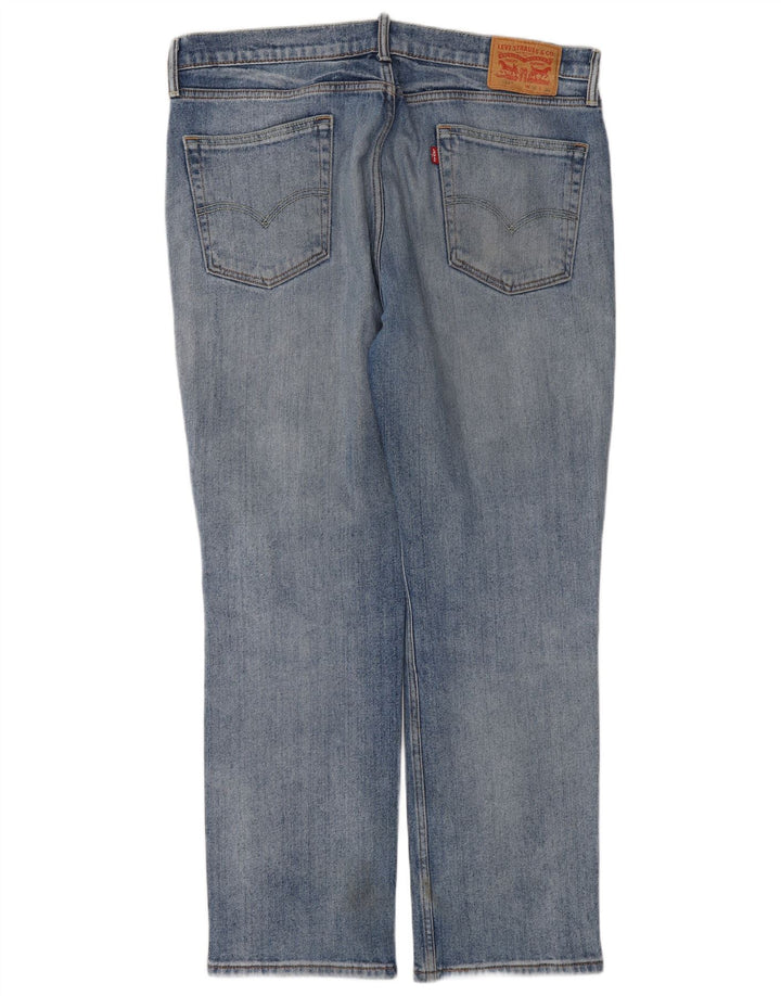 Levi's Herren 514 Straight Jeans W36 L30 Blaue Baumwolle