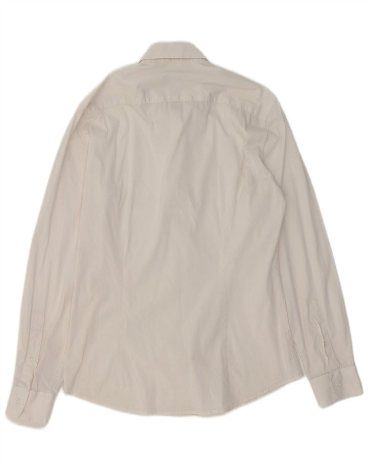 BENETTON Herrenhemd Small Weiß