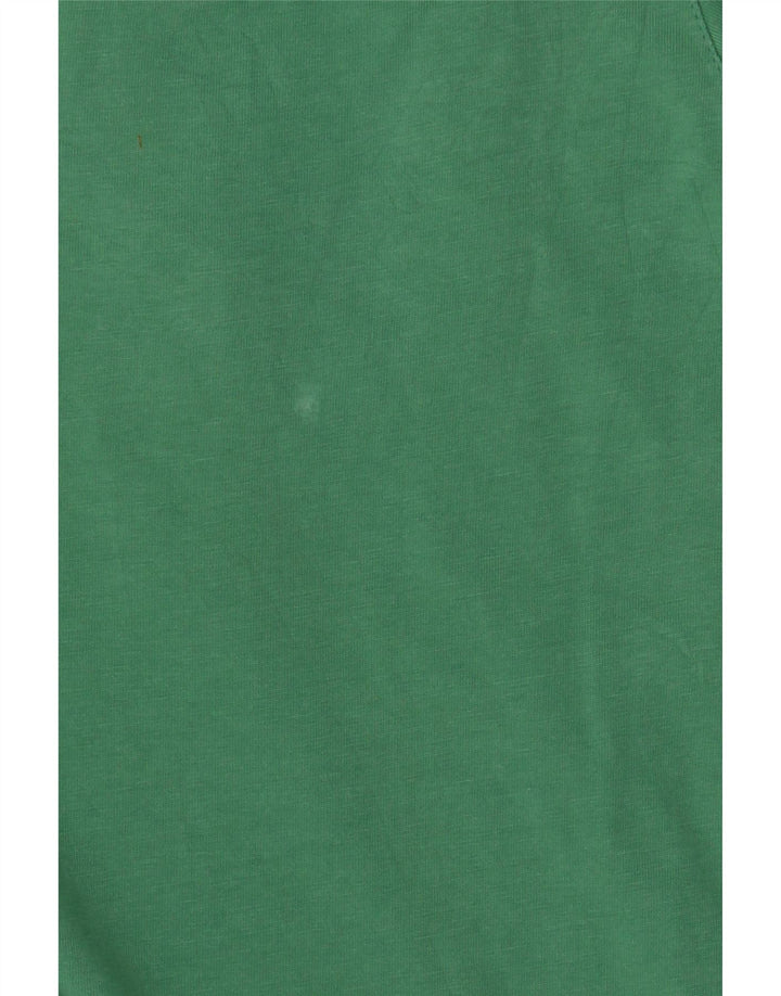 Ted Baker Herren-Poloshirt, Größe 4, groß, grüne Baumwolle