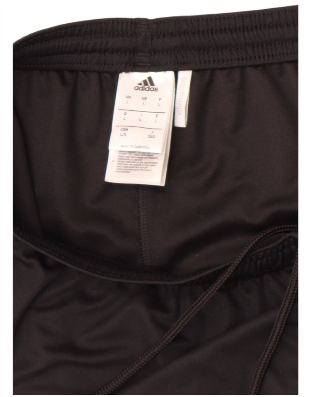Adidas Herren Climalite Sport Shorts Large Schwarz Polyester