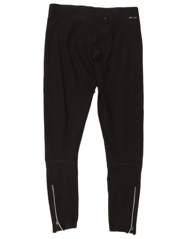 Nike Damen Dri Fit Leggings UK 18 XL Schwarz