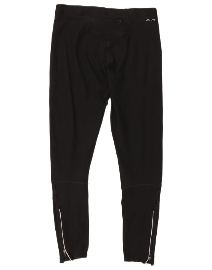 Nike Damen Dri Fit Leggings UK 18 XL Schwarz