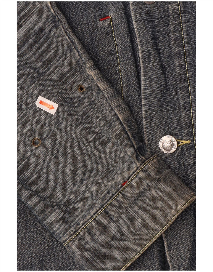 North Sails Herren-Jeansjacke, UK 40, große marineblaue Baumwolle