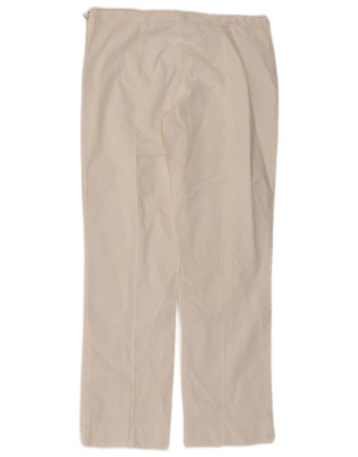 Onyx Damen Gerade Freizeithose W28 L25 Weiß