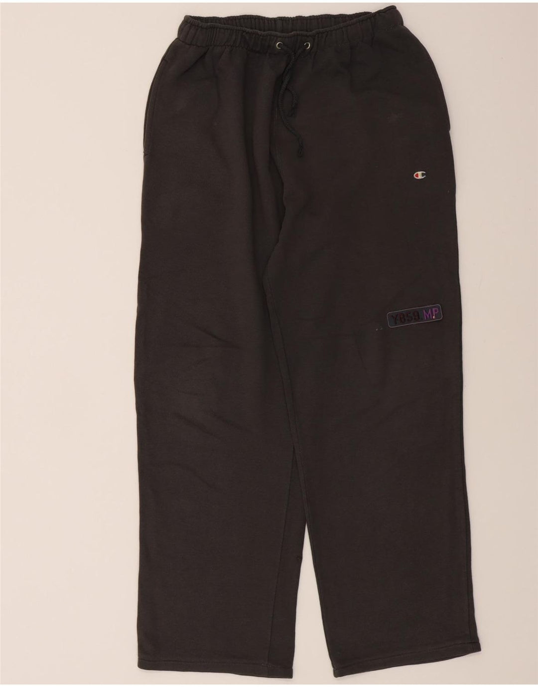 CHAMPION Mens Tracksuit Trousers Medium  Black Cotton Vintage Champion and Second-Hand Champion from Messina Hembry 