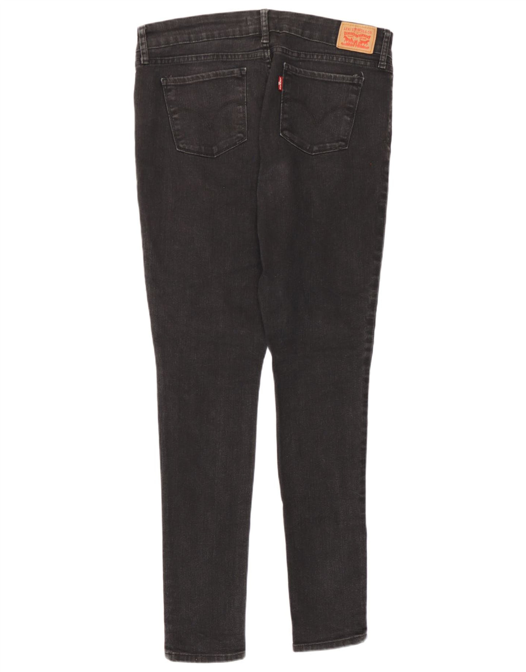 Levi's Damen 711 Skinny Jeans W31 L31 Schwarz