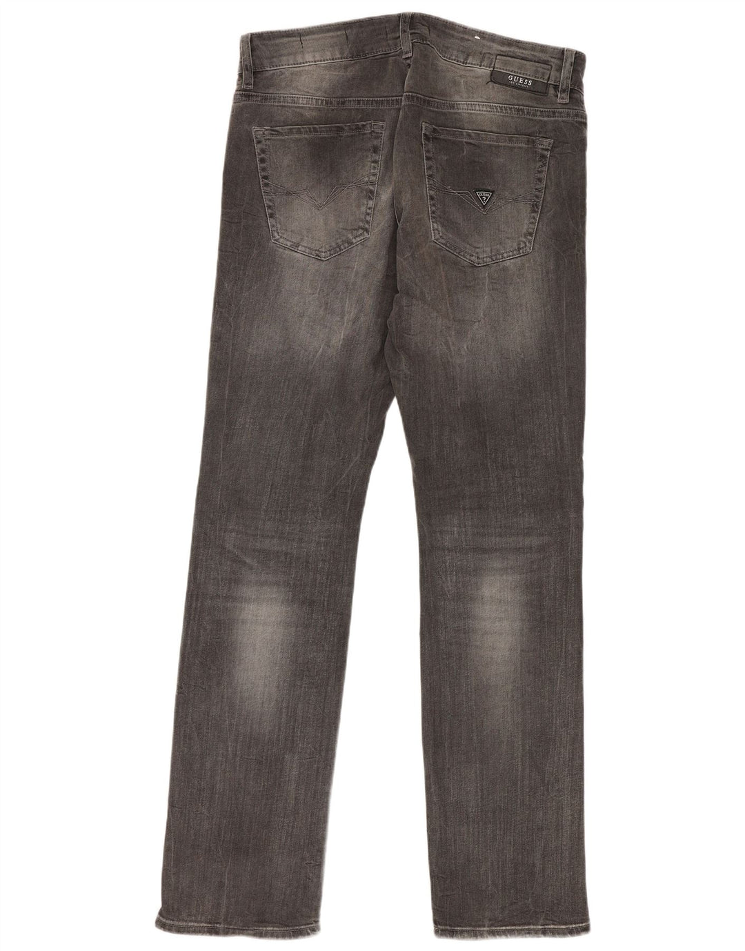 Guess Herren Angels Slim Jeans W30 L32 Graue Baumwolle