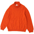 C&A Herren Rollkragenpullover Pullover 2XL Orange Wolle