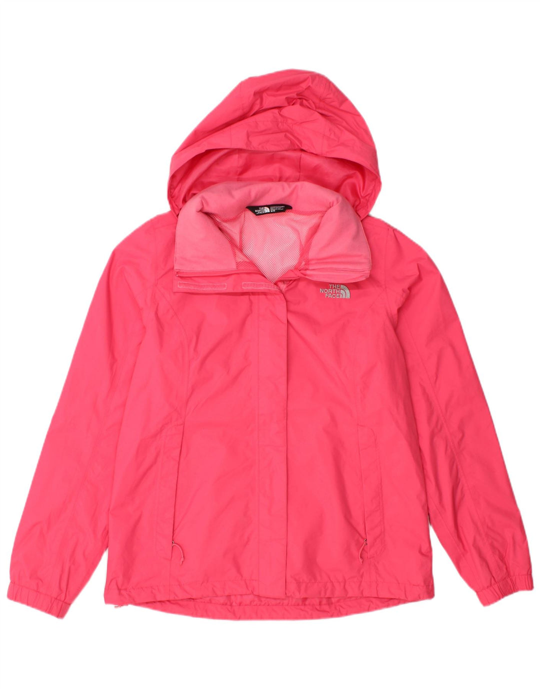 THE NORTH FACE Damen-Regenjacke mit Kapuze, UK 14, mittelrosa Nylon