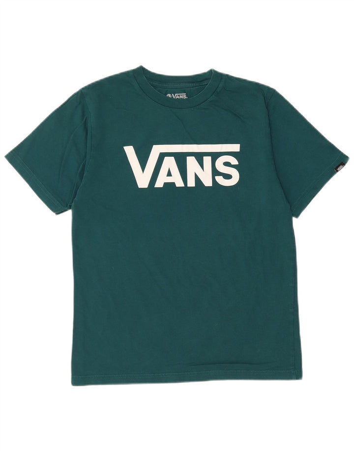 VANS Jungen Classic Fit Graphic T-Shirt Top 10–11 Jahre Mittelblau
