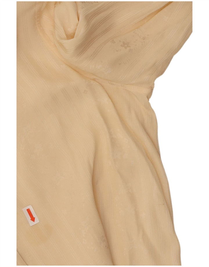 VINTAGE Womens Shirt IT 46 Large Beige