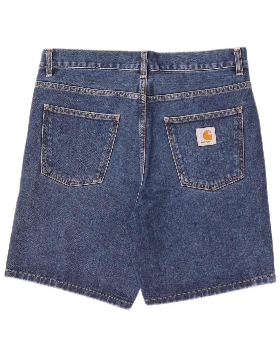 Carhartt Herren Jeansshorts W31 mittelblaue Baumwolle