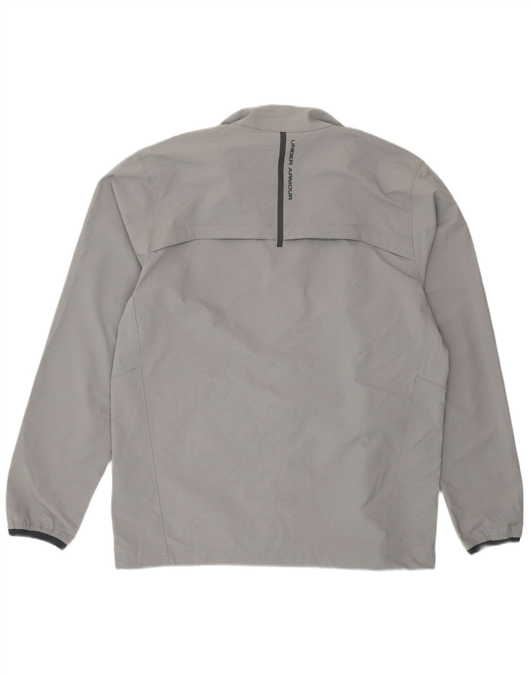 Under Armour Herren-Trainingsanzugoberteil mit lockerer Passform, großes graues Polyester