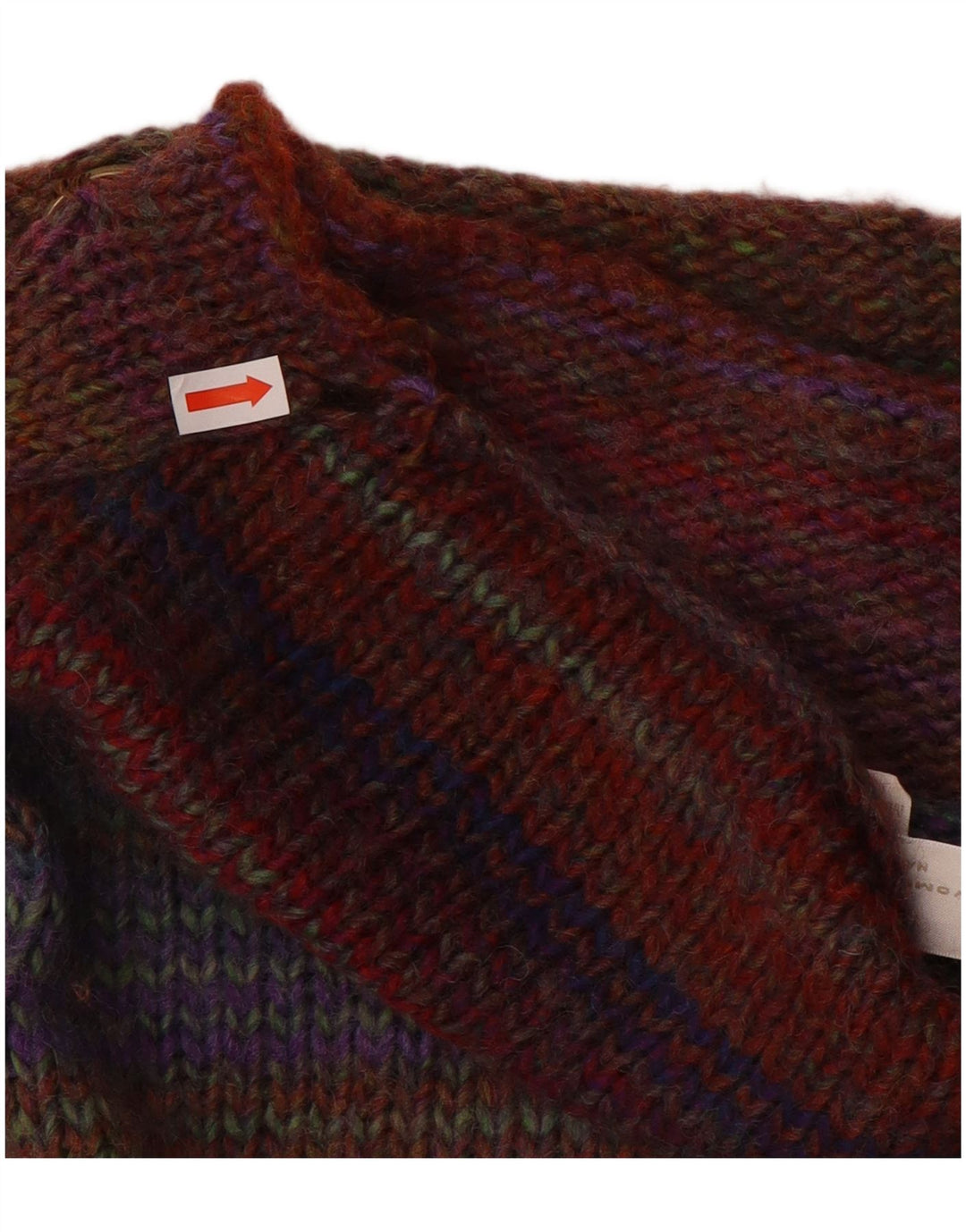Marlboro Classics Damen Longline-Cardigan-Pullover UK 14 Medium Mehrfarbig