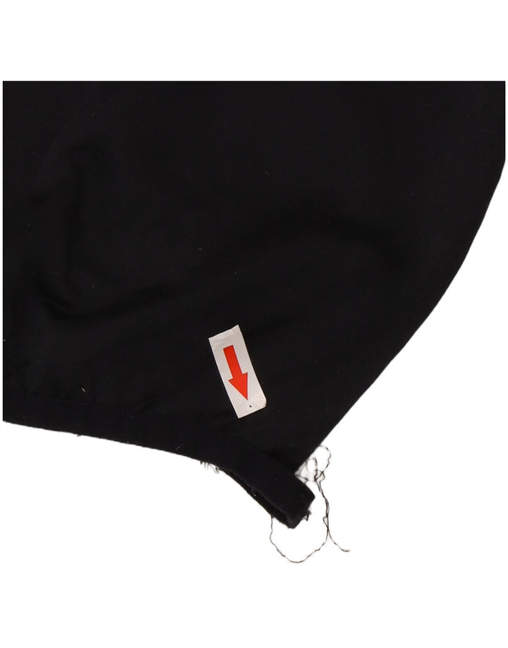 Canterbury Herren-Sweatshirt mit Reißverschluss am Hals, Größe S, Schwarz, Polyester