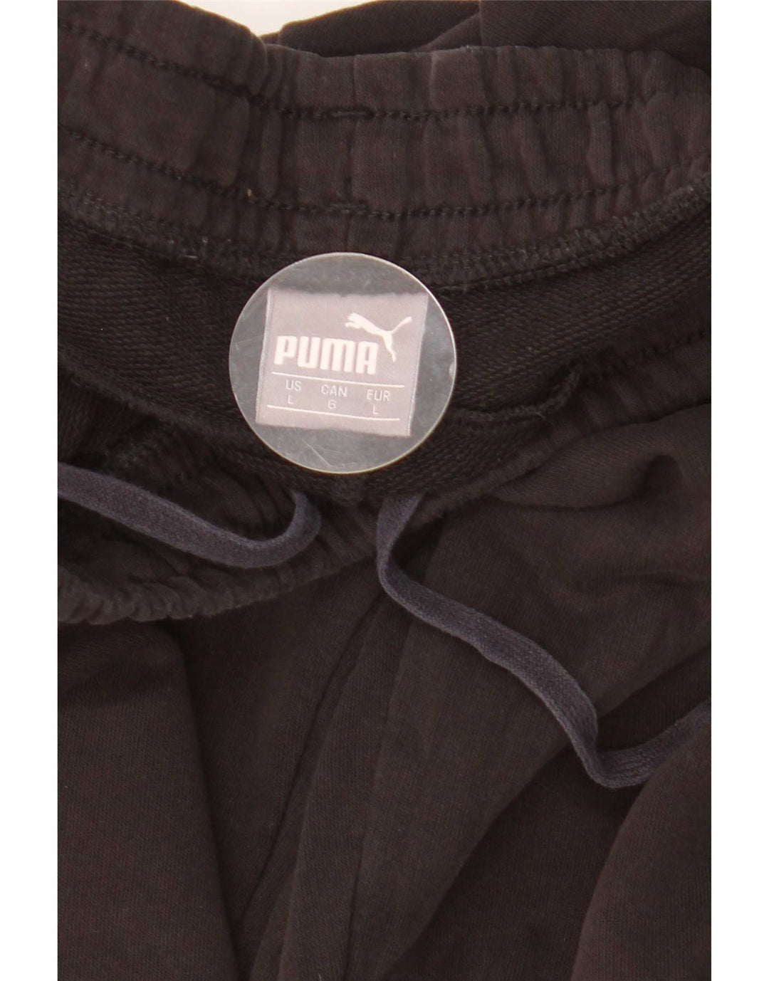 Puma Herren-Trainingshose, Jogginghose, Größe L, Schwarz