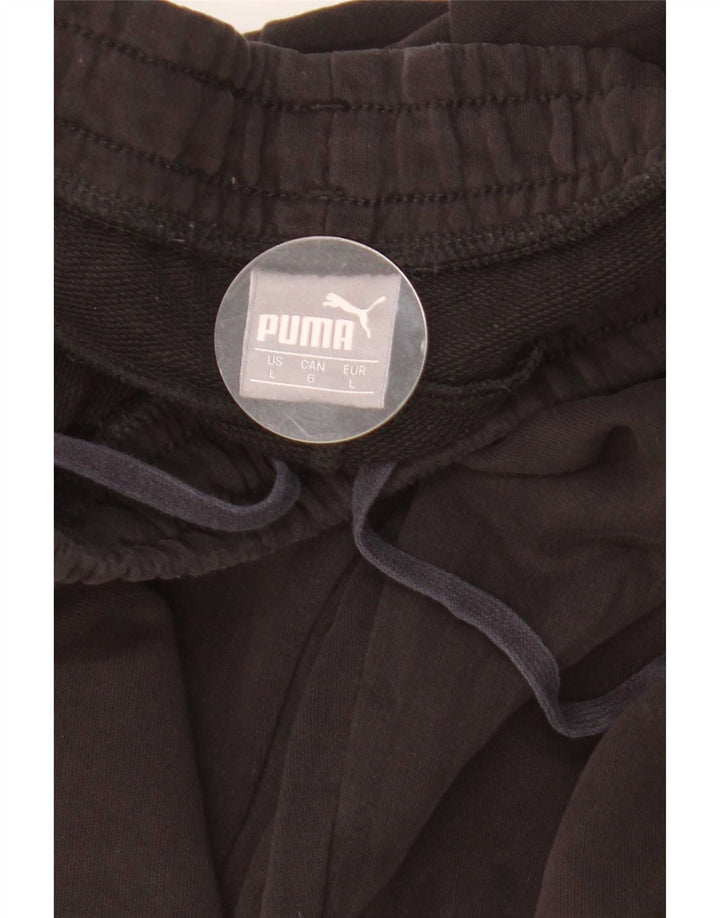 Puma Herren-Trainingshose, Jogginghose, Größe L, Schwarz