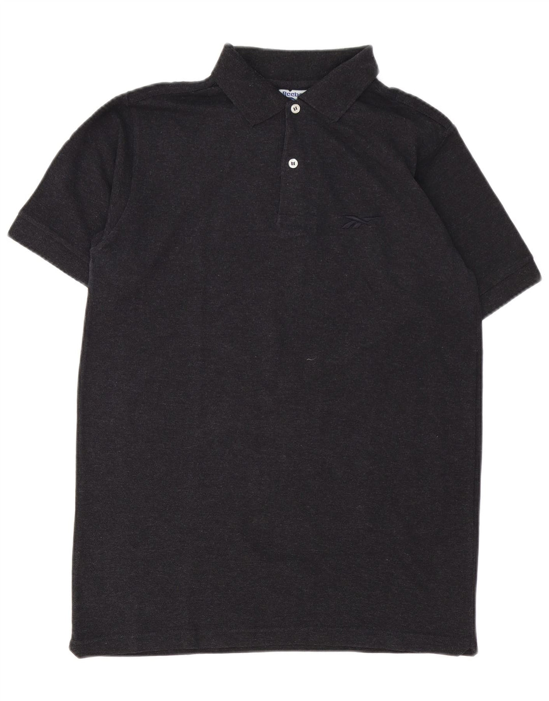 REEBOK Herren-Poloshirt aus mittelgrauer Baumwolle