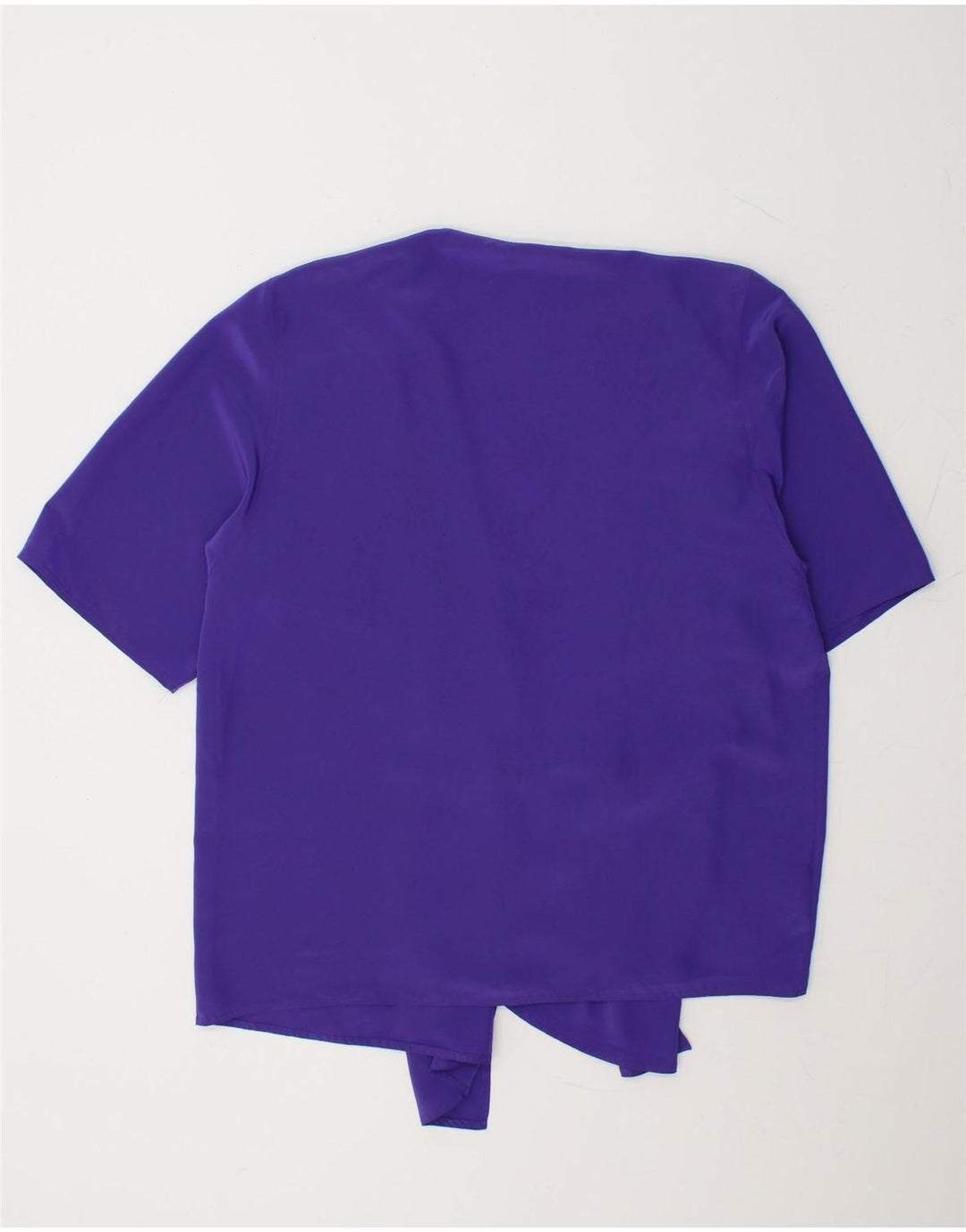 GVB Womens Short Sleeve Cardigan Top UK 16 Large  Purple Polyester Vintage GVB and Second-Hand GVB from Messina Hembry 