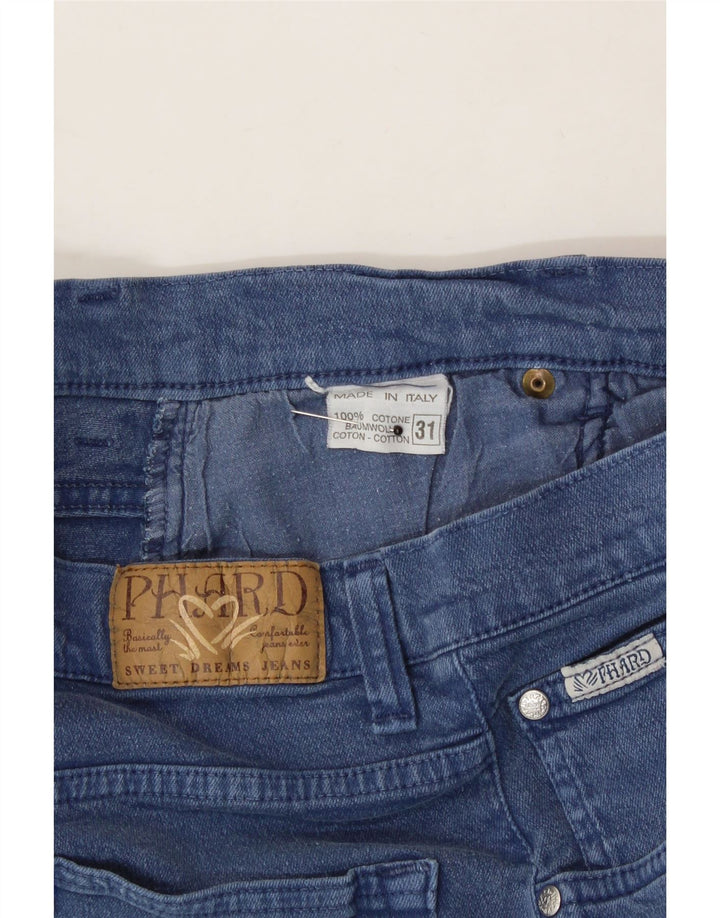 PHARD Womens Straight Jeans W31 L28 Blue Cotton Vintage Phard and Second-Hand Phard from Messina Hembry 