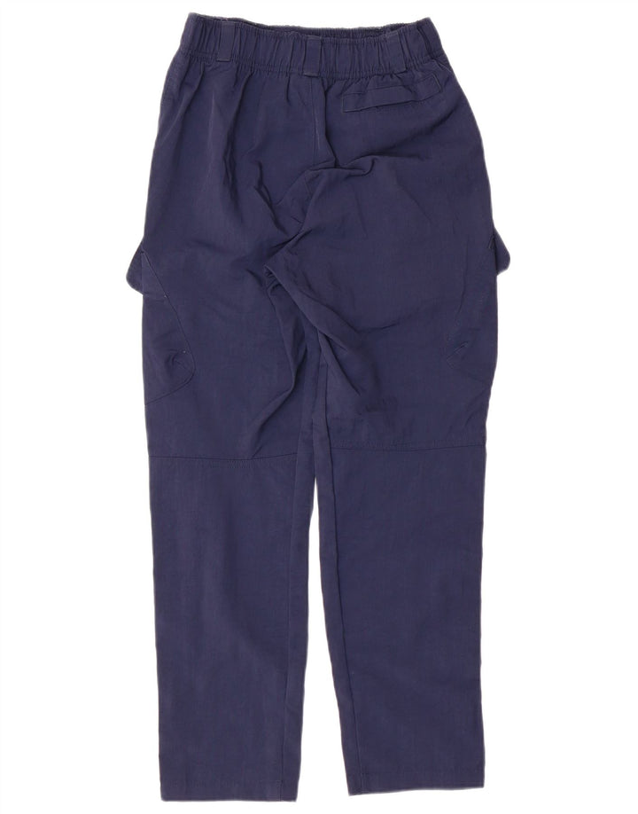 NIKE Boys Straight Cargo Trousers 10-11 Years Medium W24 L25 Navy Blue