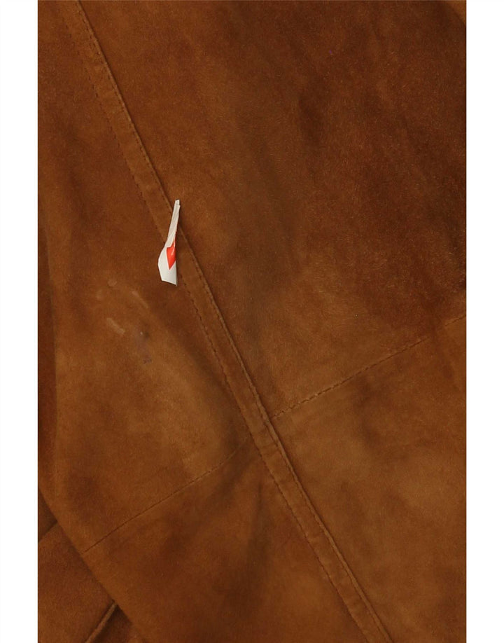 J. C. Twidd Herren Wildledermantel IT 54 2XL Beige Leder