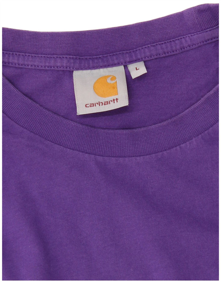 Carhartt Herren Grafik T-Shirt Top Large Lila
