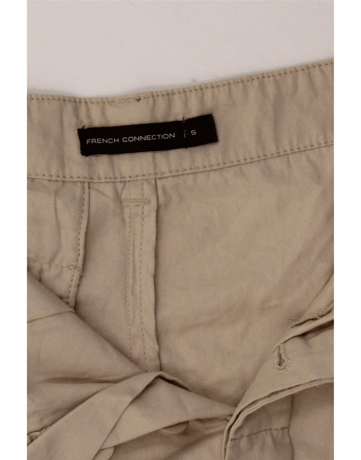 French Connection Herren-Cargoshorts, Größe S, Größe W29, Beige, Baumwolle