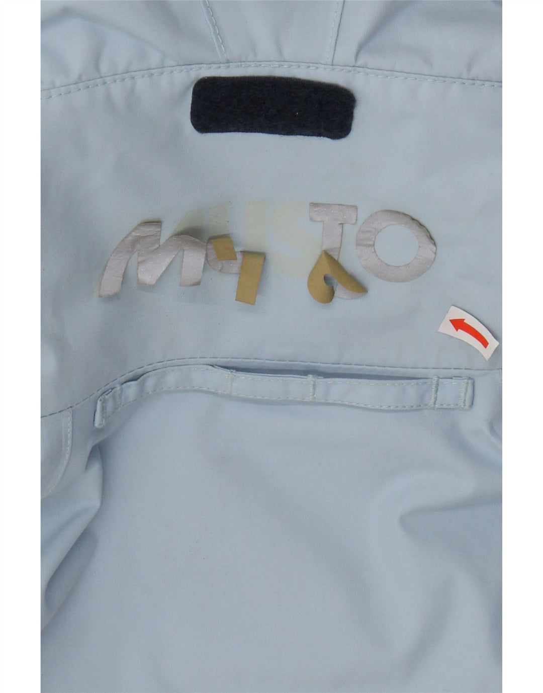 MUSTO Damen-Windbreaker-Jacke in Übergröße, Gr. 8, Blau, Farbblock