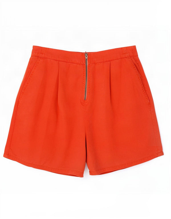Zara Damen Freizeitshorts XS W24 Orange