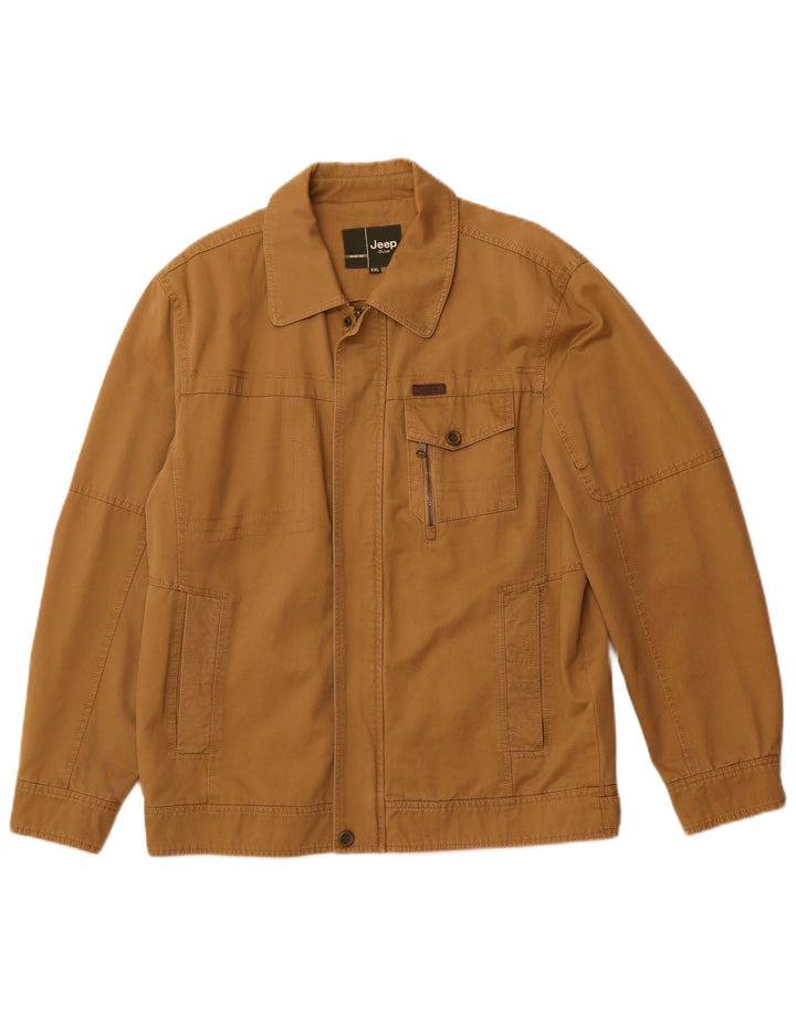 Jeep Herren Bomberjacke UK 44 2XL Braun