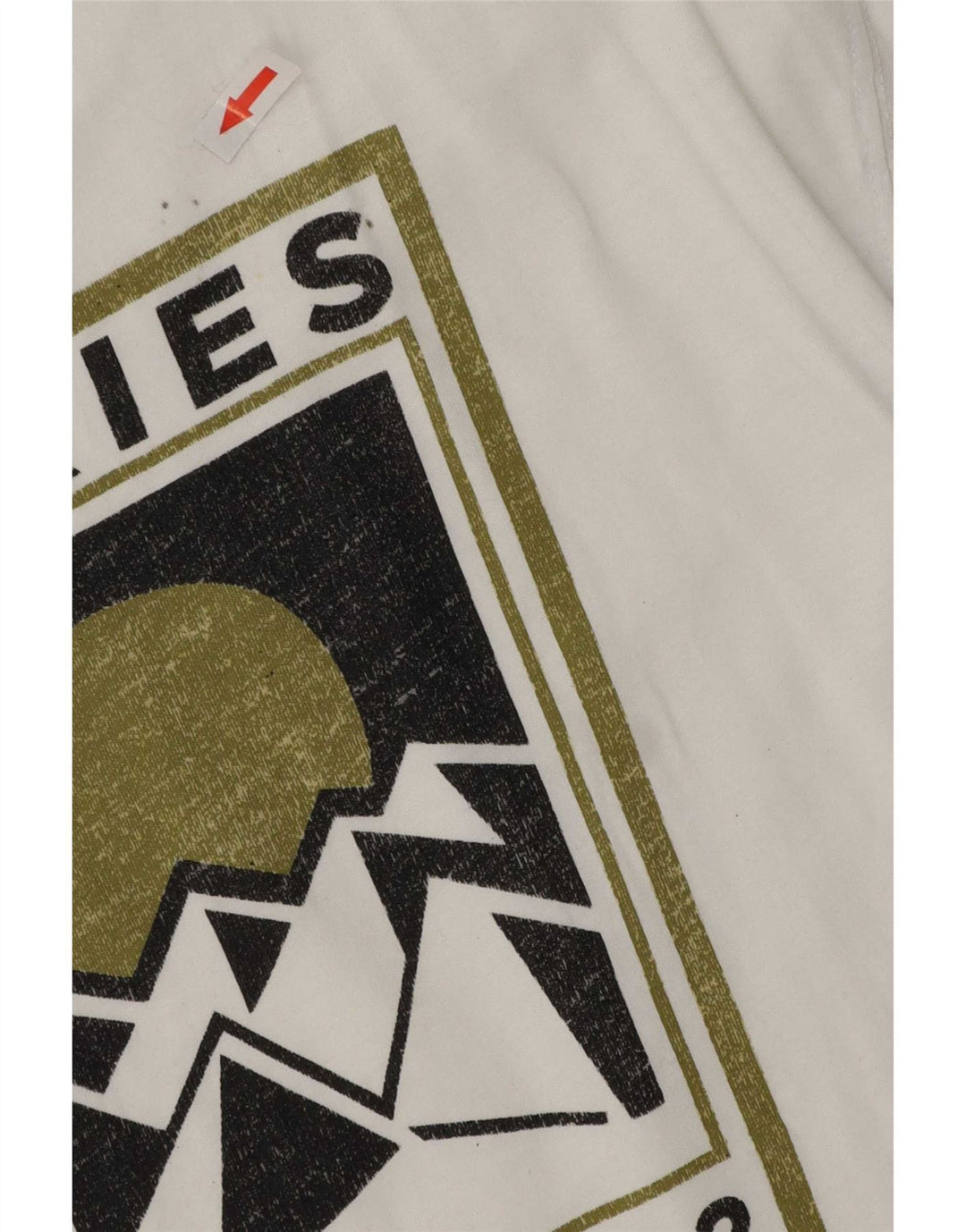 Dickies Herren-T-Shirt mit Grafik, Größe L, aus weißer Baumwolle