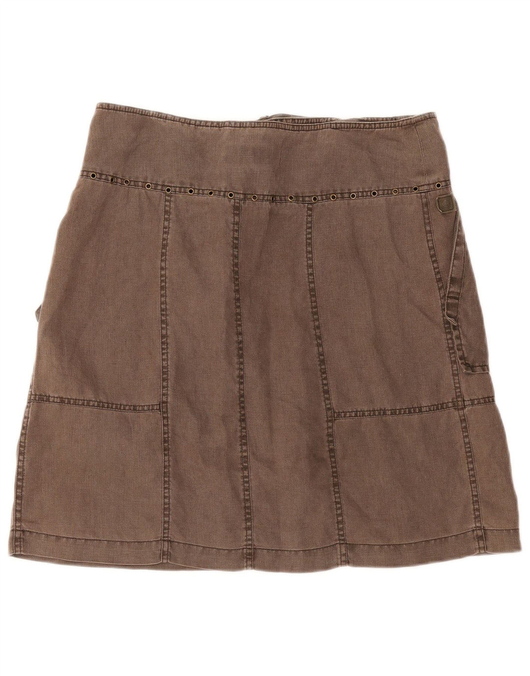 Marlboro Classics Damen A-Linienrock IT 44 Medium W34 Braun