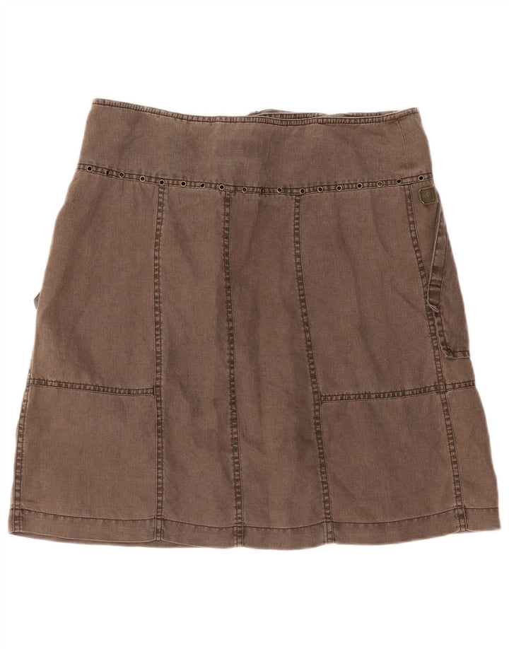 Marlboro Classics Damen A-Linienrock IT 44 Medium W34 Braun