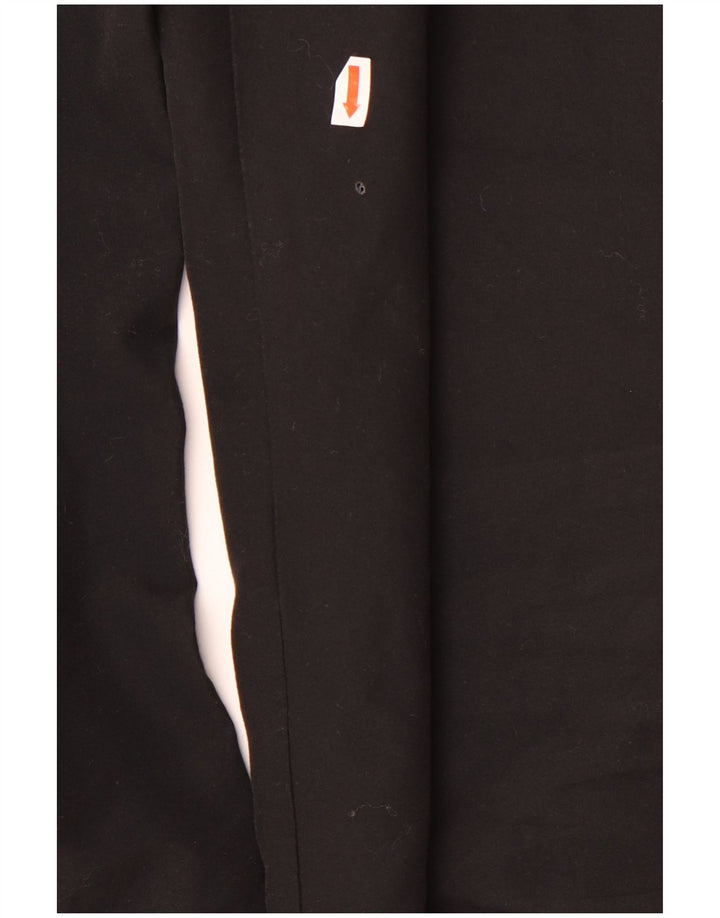 Adidas Herren-Trainingshose, groß, aus schwarzem Polyester